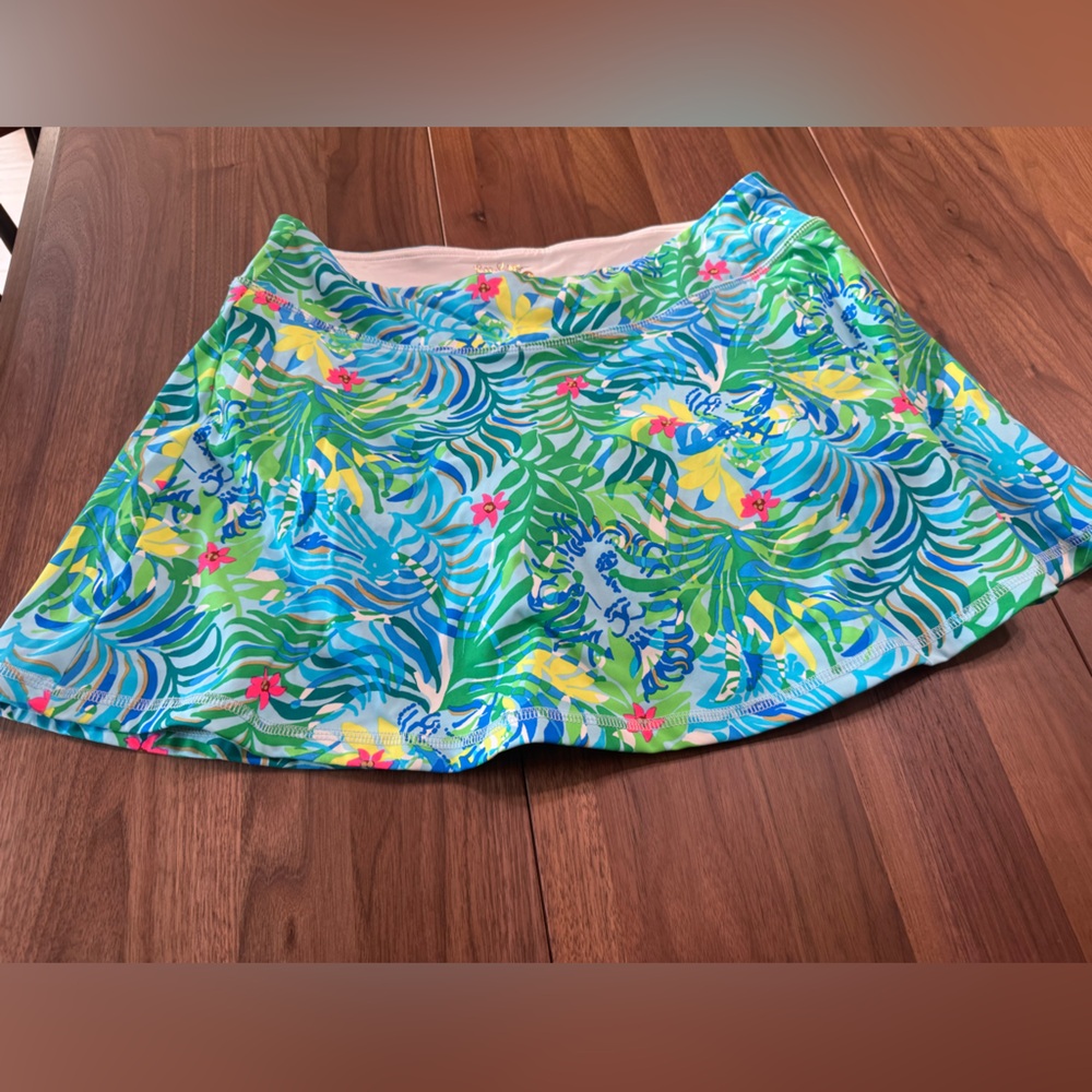 Lilly Pulitzer Floral Print Skirt